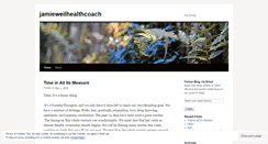 Desktop Screenshot of jamieweilhealthcoach.com